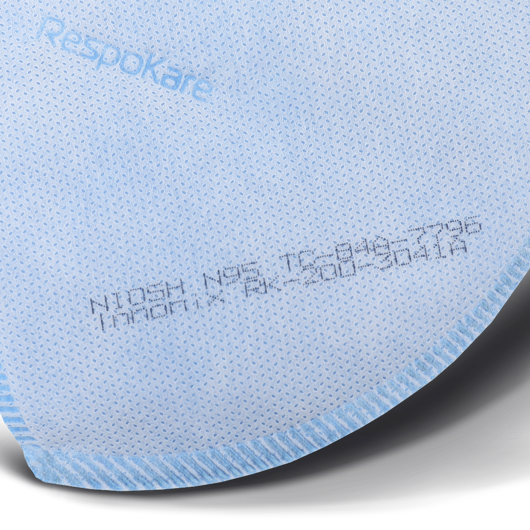 Respokare® NIOSH N95 Respirator Mask - 90 Pack