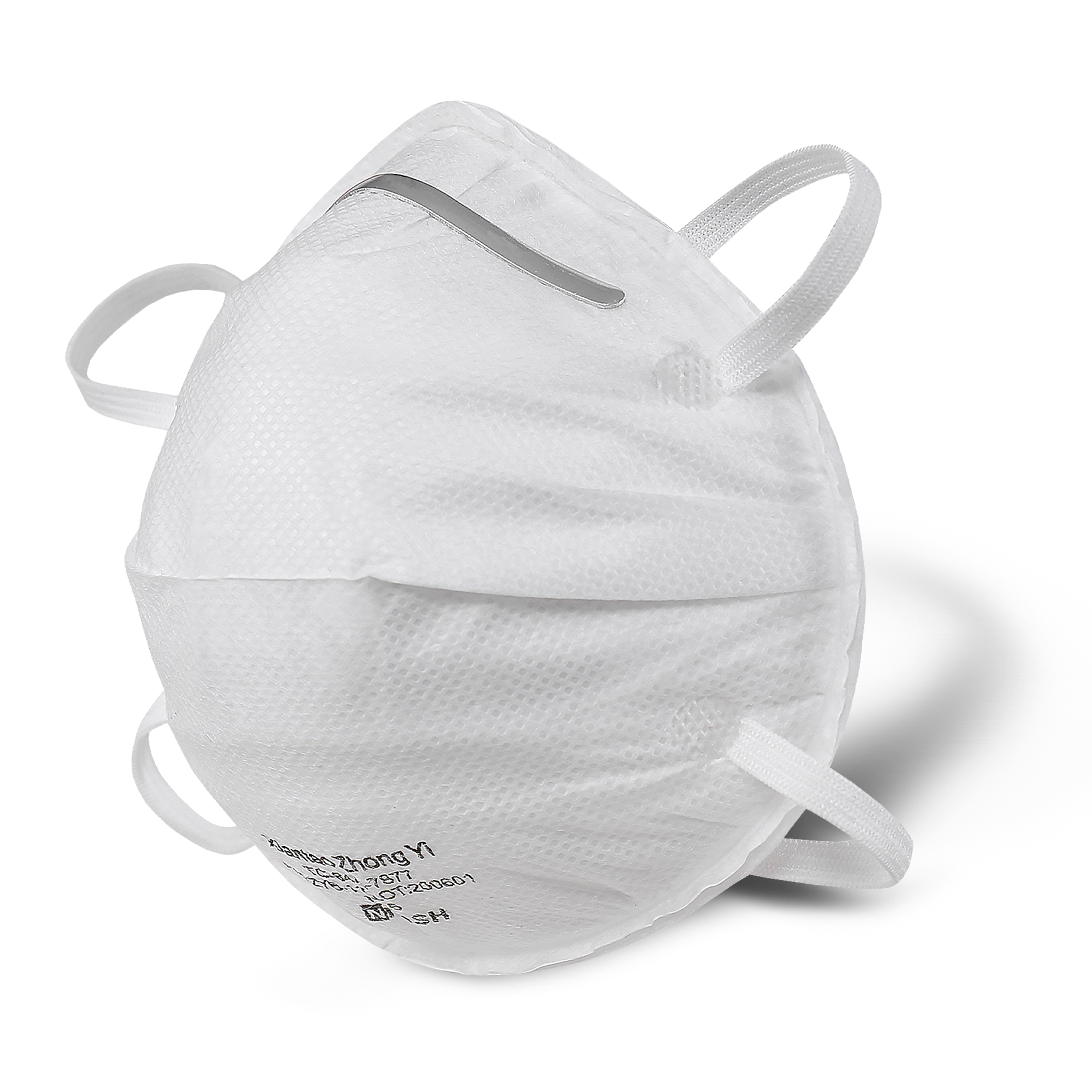 NIOSH Cup Style N95 Respirator Mask - 100 Pack