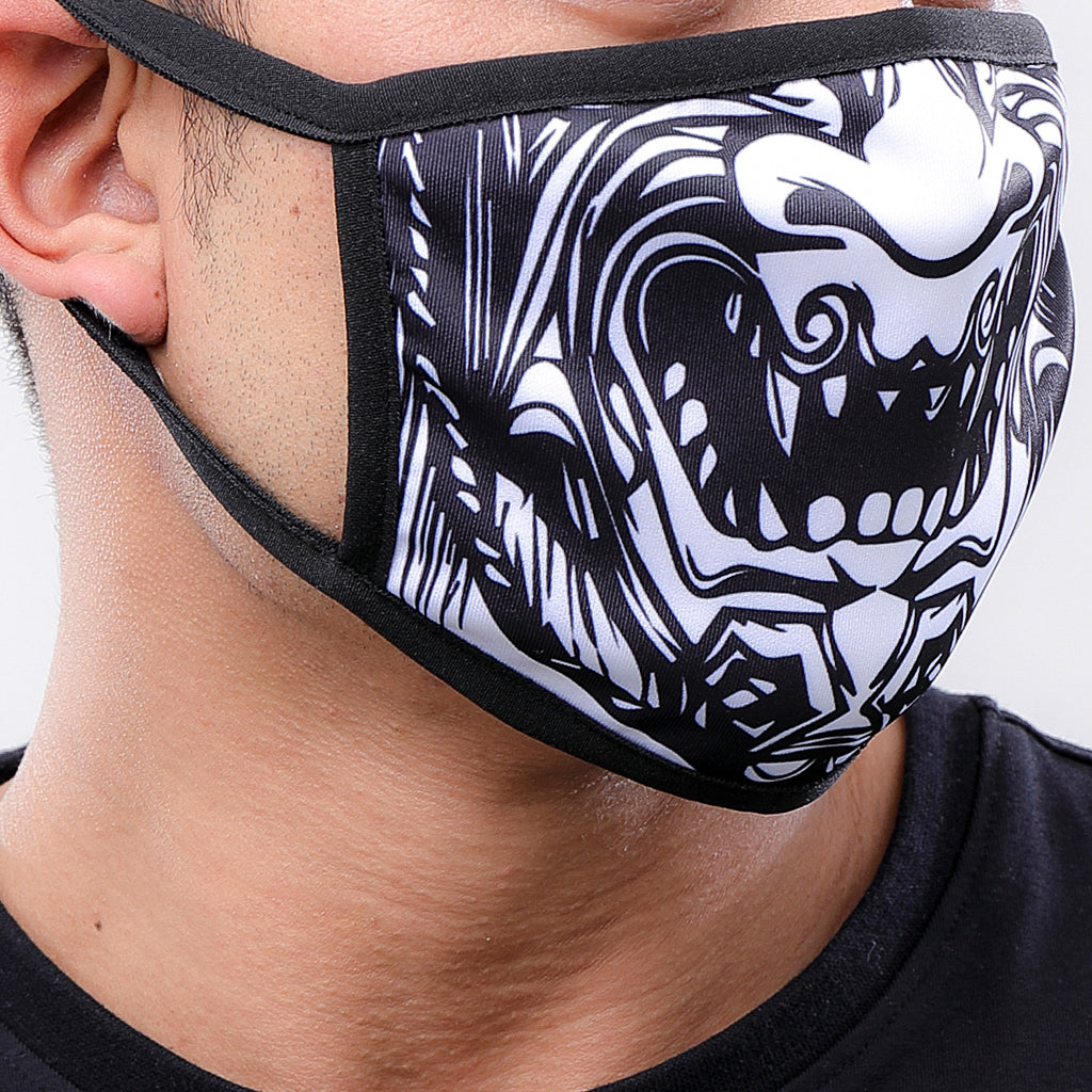 Tiki God Cloth Face Mask